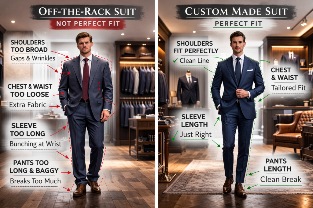 Tailored vs. Off-the-Rack: Why Going Custom is Worth It (Especially in Canada)